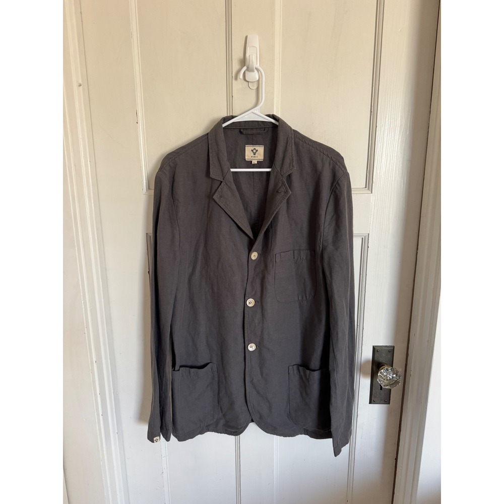 Bsbee men's gray cotton blazer‎ size xl